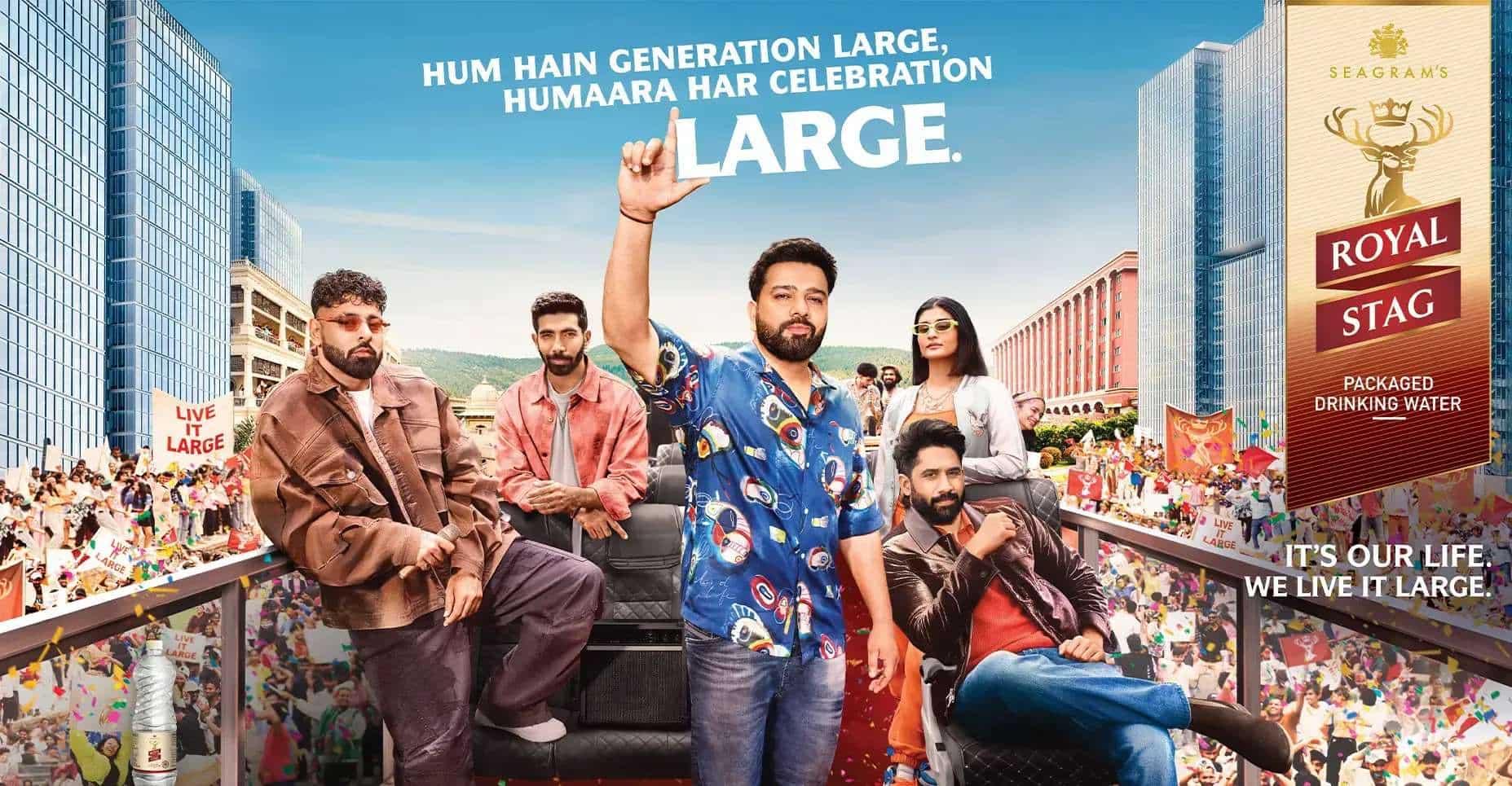 Live it Large 2 - New Brand Ambassador of Royal Stag Packaged Drinking Water