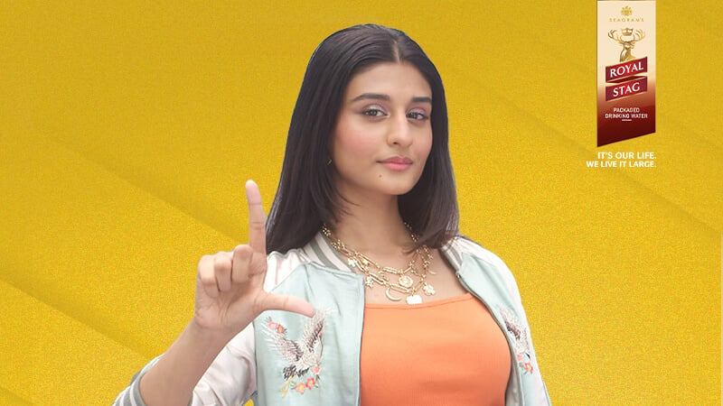 Payal Dhare – Royal Stag Live It Large gaming campaign